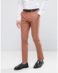 Мужские ярко-розовые классические брюки от Selected