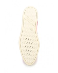 Женские ярко-розовые кожаные кеды от Geox