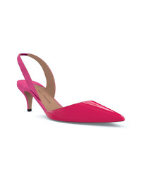 Ярко-розовые кожаные туфли от Paul Andrew