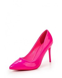Ярко-розовые кожаные туфли от Sweet Shoes
