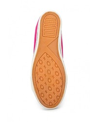 Ярко-розовые кроссовки на танкетке от Bella Comoda