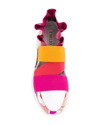 Женские ярко-розовые кроссовки от Emilio Pucci