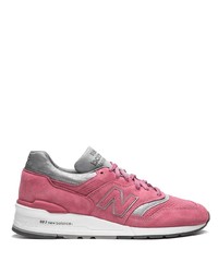 Мужские ярко-розовые кроссовки от New Balance