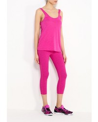 Ярко-розовые леггинсы от Asics