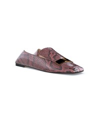 Женские ярко-розовые лоферы от Sergio Rossi