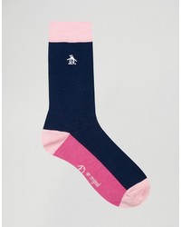 Мужские ярко-розовые носки от Original Penguin