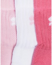 Мужские ярко-розовые носки от Puma