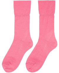 Женские ярко-розовые носки от Comme des Garcons