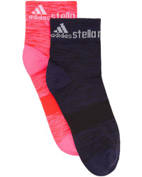 Женские ярко-розовые носки от adidas by Stella McCartney