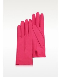 Ярко-розовые перчатки