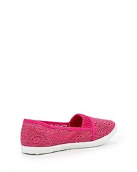 Женские ярко-розовые слипоны от Malien