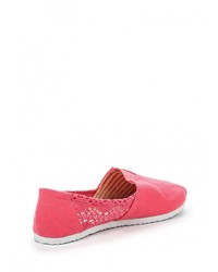 Женские ярко-розовые слипоны от Topway