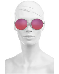 Женские ярко-розовые солнцезащитные очки от Illesteva