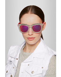 Женские ярко-розовые солнцезащитные очки от Markus Lupfer