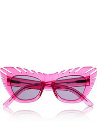Женские ярко-розовые солнцезащитные очки от House of Holland