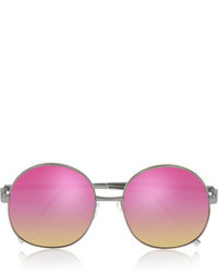 Женские ярко-розовые солнцезащитные очки от Illesteva