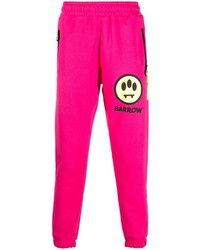 Мужские ярко-розовые спортивные штаны от BARROW
