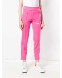 Женские ярко-розовые спортивные штаны от Palm Angels