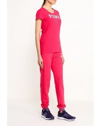Женские ярко-розовые спортивные штаны от Puma