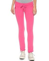 Женские ярко-розовые спортивные штаны от Wildfox Couture