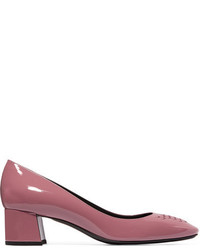 Ярко-розовые туфли от Bottega Veneta