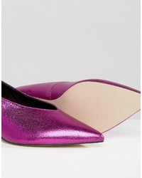 Ярко-розовые туфли от Asos