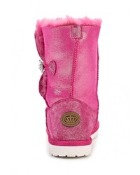 Ярко-розовые угги от Keddo