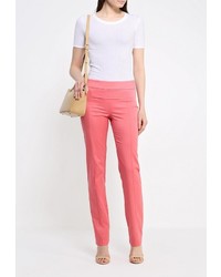 Ярко-розовые узкие брюки от D.VA