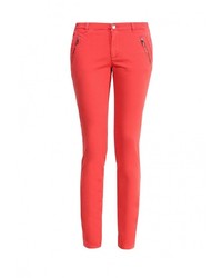 Ярко-розовые узкие брюки от Gas