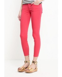 Ярко-розовые узкие брюки от Liu Jo