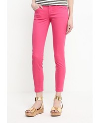 Ярко-розовые узкие брюки от Liu Jo