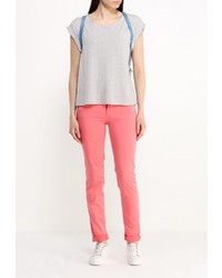 Ярко-розовые узкие брюки от Liu Jo Jeans