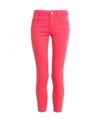 Ярко-розовые узкие брюки от Liu Jo