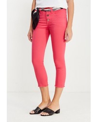 Ярко-розовые узкие брюки от Motivi