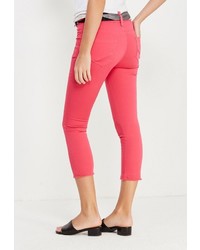 Ярко-розовые узкие брюки от Motivi