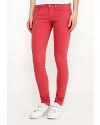 Ярко-розовые узкие брюки от Pepe Jeans