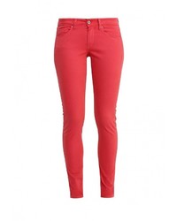 Ярко-розовые узкие брюки от Pepe Jeans