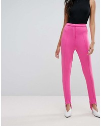 Ярко-розовые узкие брюки от Asos