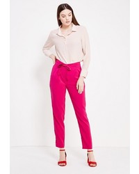 Ярко-розовые узкие брюки от Rinascimento