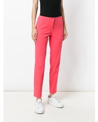 Ярко-розовые узкие брюки от Cambio