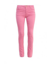 Ярко-розовые узкие брюки от Troll