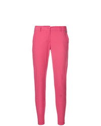 Ярко-розовые узкие брюки от Twin-Set