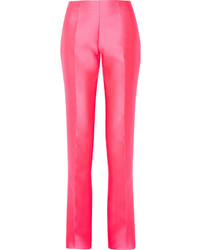 Ярко-розовые широкие брюки от Antonio Berardi