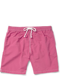 Ярко-розовые шорты для плавания