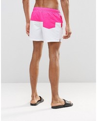 Ярко-розовые шорты для плавания от Asos