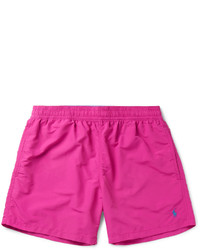 Ярко-розовые шорты для плавания от Polo Ralph Lauren