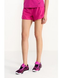 Женские ярко-розовые шорты от Asics