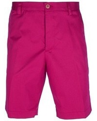 Мужские ярко-розовые шорты от Etro