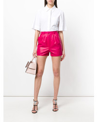 Женские ярко-розовые шорты от Lanvin
