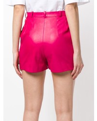 Женские ярко-розовые шорты от Lanvin